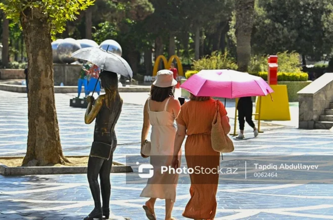 Sabaha olan hava proqnozu AÇIQLANDI - 41 dərəcə İSTİ OLACAQ