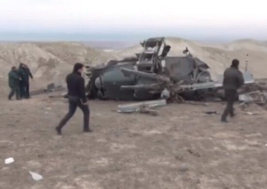 Helikopter qəzasının yeni DETALLARI - VİDEO