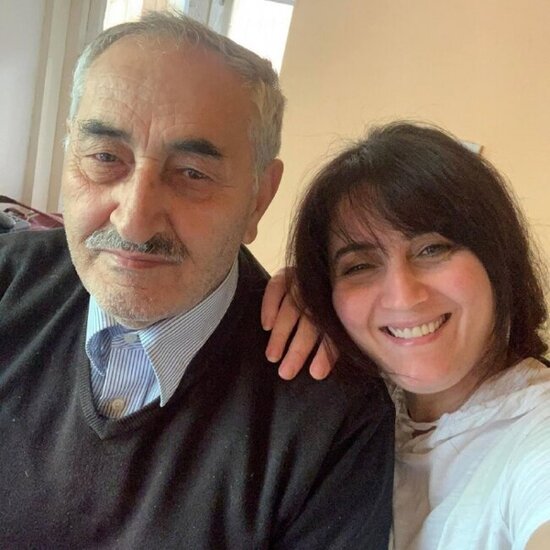Dünyasını dəyişən atasının şəklini paylaşdı