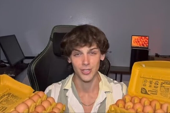 5 gündə 150 yumurta yedi: Bədənində baş verənləri göstərdi