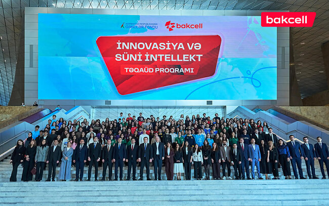 Bakcell və Gənclər Fondu "İnnovasiya və Süni İntellekt" üzrə təqaüd proqramını elan edir