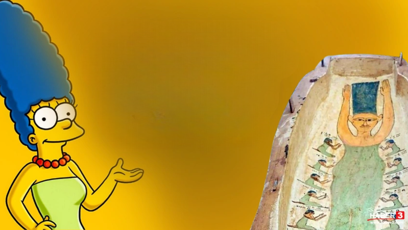 Bu da OLDU: 3500 illik məzardan SİMPSON ÇIXDI - FOTO