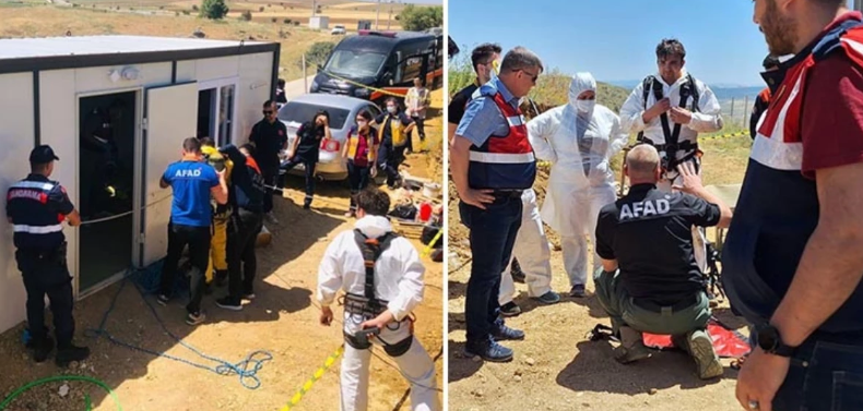 Xəzinə arzusu ilə girdikləri çuxur məzarları oldu