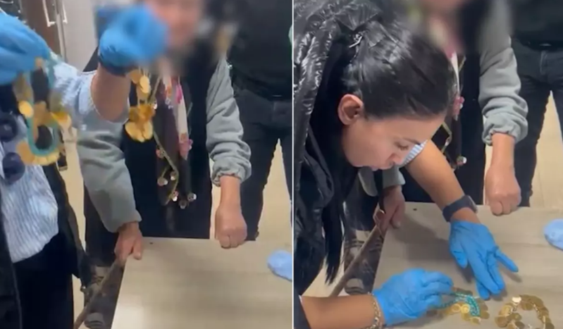 Dilənçinin üzərindən çıxan qızıllar hər kəsi təəccübləndirdi - VİDEO