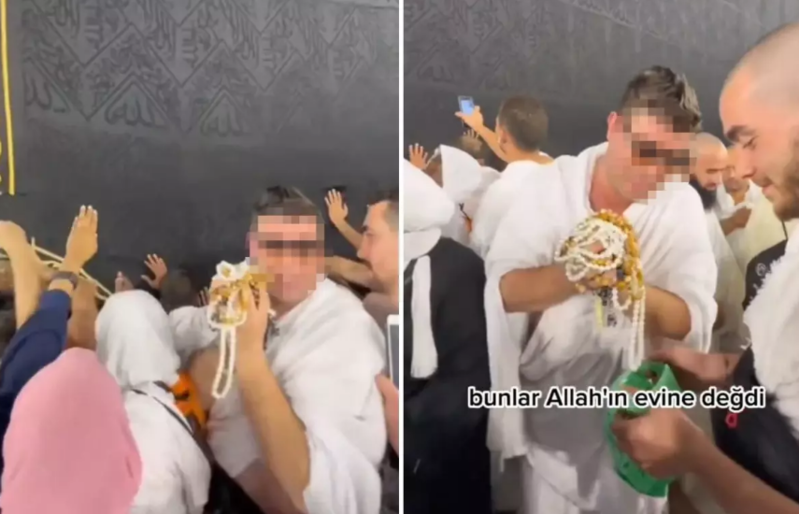 Görüntülər sərt reaksiyalar aldı: "Ayıb olsun, sizin kimi dini tacirlərə" - VİDEO