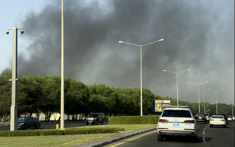 Dohada partlayışlar olub - Video