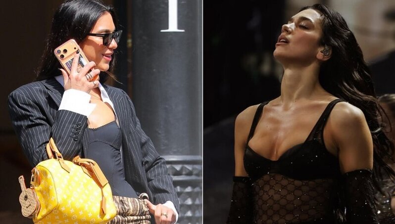 Dua Lipanın telefon aksesuarı diqqət çəkdi
