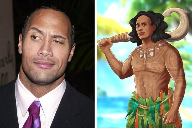 Cizgi filmi personajları Hollivud ulduzlarının simasında - FOTOLAR