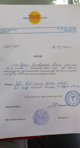 Yeddi yaşlı Aytən təcili əməliyyat olunmalıdır - FOTO