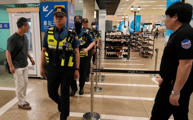 Seul metrosunda yanğın törətmiş şəxs saxlanılıb