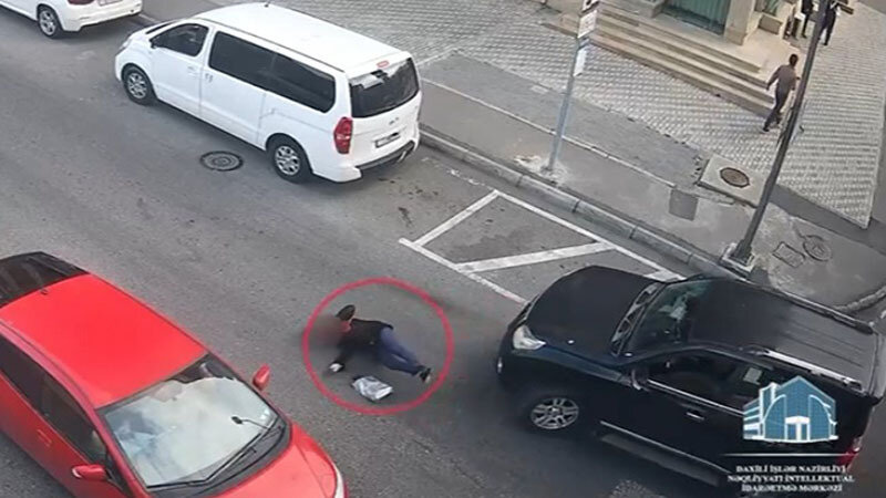 Qadağan edilmiş yerdən yolu keçməyin nəticələri (VİDEO)