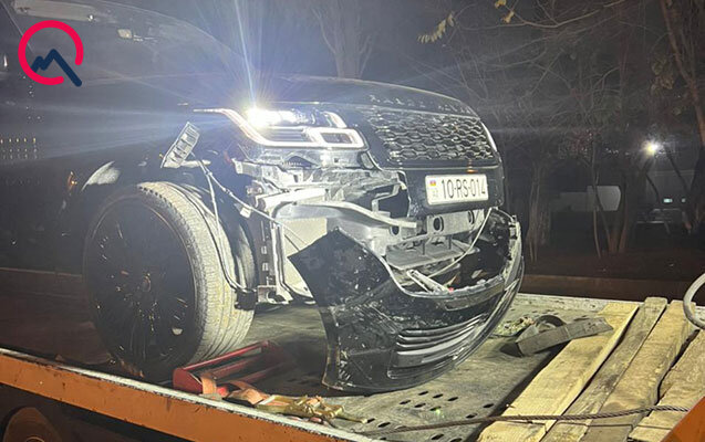 Rəşad Sadıqov dünənki oyundan sonra qəza keçirdi - Foto