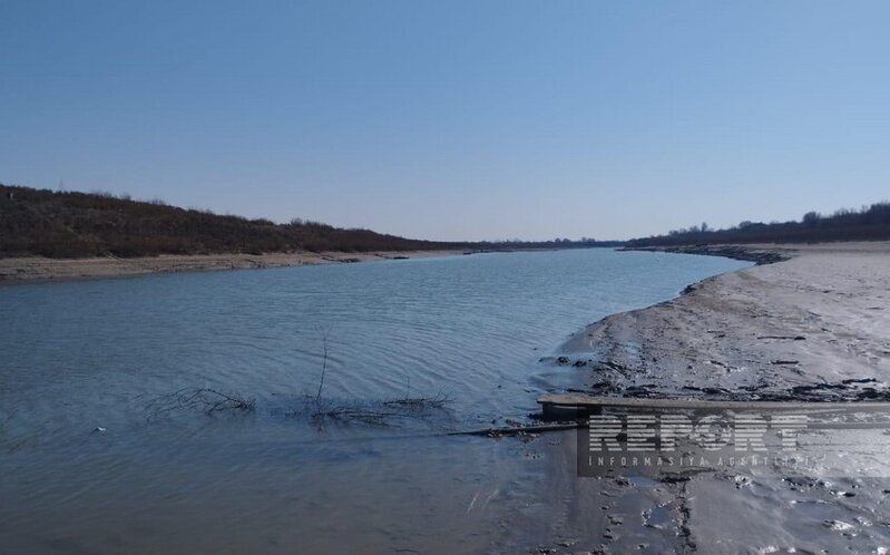 Kürdə suyun səviyyəsi artıb