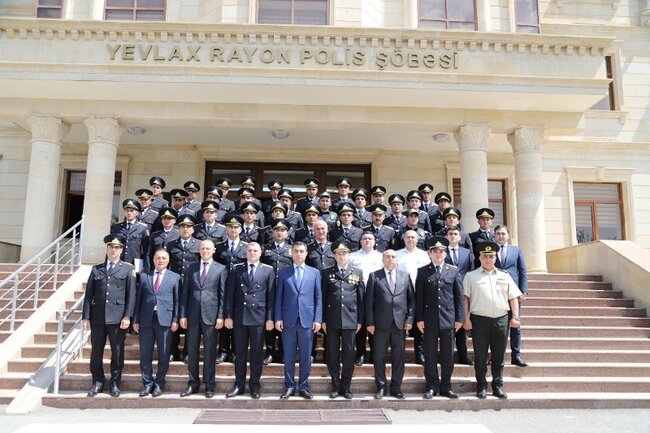 Yevlaxda 2 İyul - Azərbaycan Polisi günü qeyd edilib - FOTO