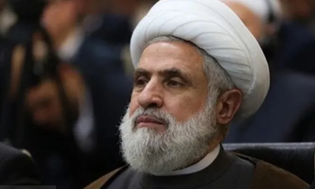 Naim Qasem: Hörmüz boğazının bağlanması ilə İsrailin Livana hücumları dayandırılıb