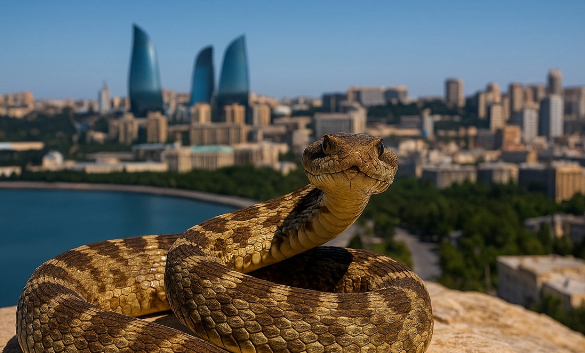 Bakıda zəhərli ilanlar çoxalıb: Təbiət qisas alır?