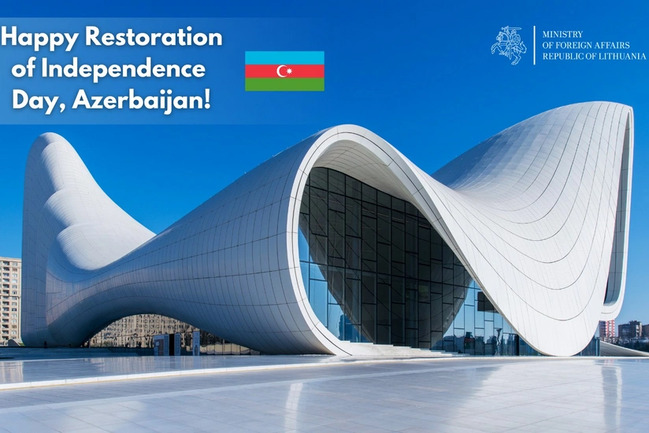Litva XİN: Azərbaycan xalqını təbrik edir, sülh və firavanlıq arzulayırıq