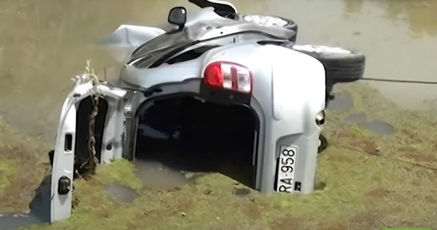 Şəhid qızı dəhşətli qəzaya düşdü - VİDEO