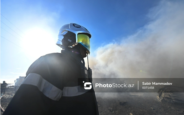 Ucarda evdə yanğın olub