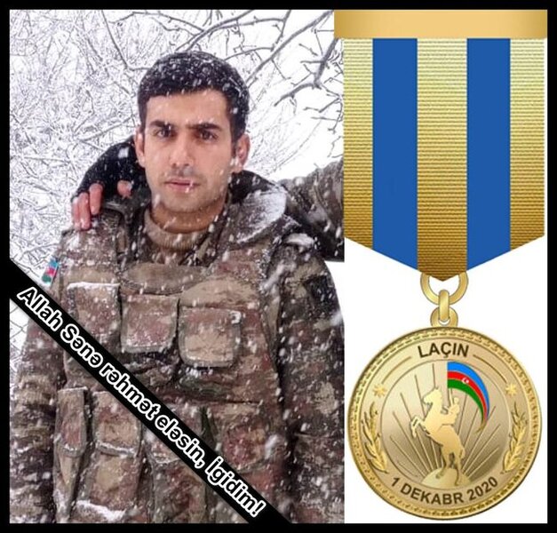 Yanğında ölən Vətən müharibəsi iştirakçısı imiş... - Foto