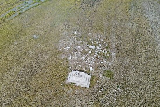 Quraqlıq 64 il əvvəl yoxa çıxan şəhəri üzə çıxardı - FOTO