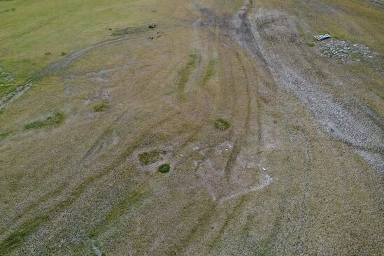 Quraqlıq 64 il əvvəl yoxa çıxan şəhəri üzə çıxardı - FOTO