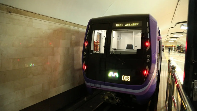 Bakı metrosundan istifadə edən sərnişinlərin sayı 4 %-ə yaxın azalıb