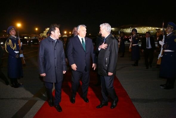 Macarıstanın Baş nazirinin Azərbaycana işgüzar səfəri başa çatıb - FOTO