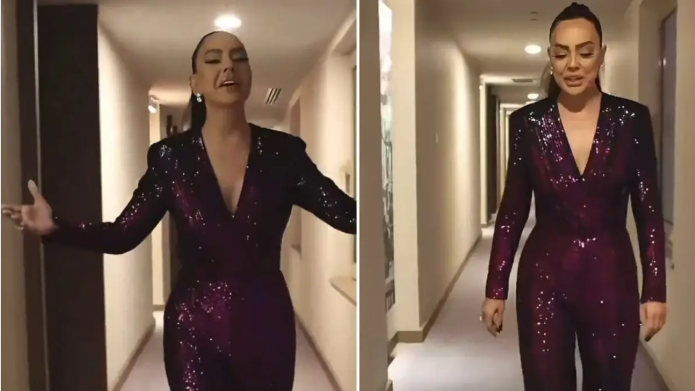 Ebru Gündeşin səhnə öncəsi canlı ifası sosial mediada böyük rəğbət toplayıb - VİDEO