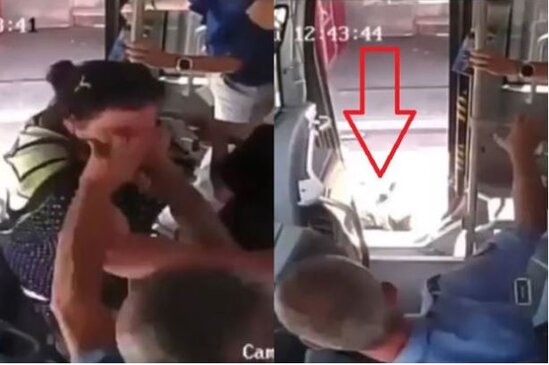 Sumqayıtda qadını təpiklə avtobusdan itələyən sürücü işə geri qaytarılacaq?-AÇIQLAMA