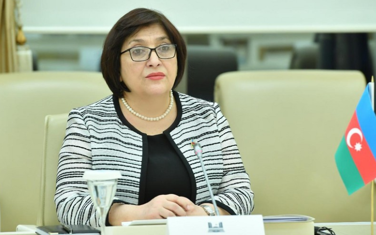 Sahibə Qafarova Dövlət Duması və Rusiya Federal Məclisinin sədrlərinə başsağlığı verib