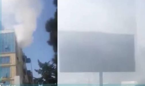 Bakıda əyləncə mərkəzində yanğın - VİDEO