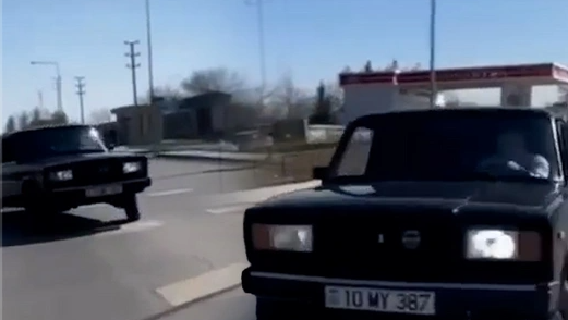 Ağcabədidə avtoxuliqanlıq edən sürücü həbs edildi