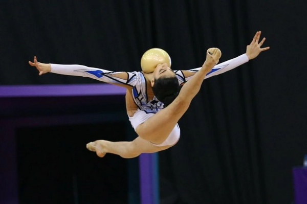 Azərbaycan gimnastları Bakıdakı turnirdə gümüş medal qazanıblar