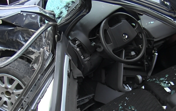 Balakəndə minik avtomobilləri toqquşub: Yaralılar var