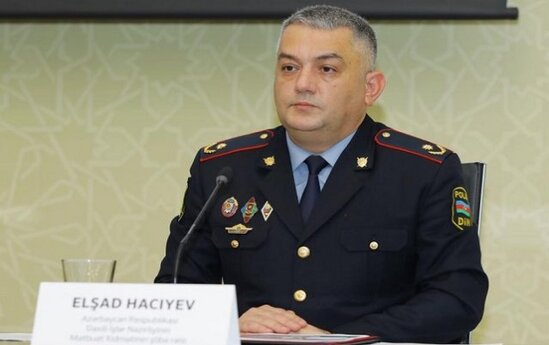 Elşad Hacıyevə polkovnik-leytenant rütbəsi verildi