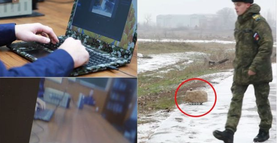 Düşməni izləyən "daş"