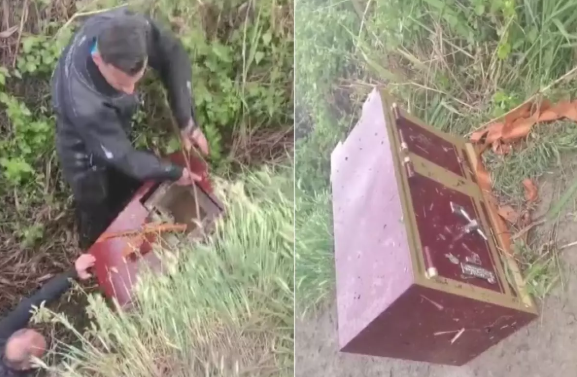 Ən yaxını qoca kişinin qızıl dolu seyfini oğurladı