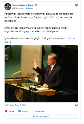 Ərdoğan: "Qarabağda olduğu kimi bütün imkanlarımızla qardaşlarımızın yanındayıq" - FOTO