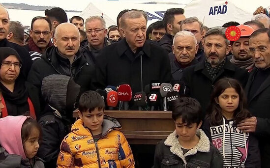 Ərdoğan: "Axtarış-xilasetmə əməliyyatları lazımi sürətlə aparılmır"