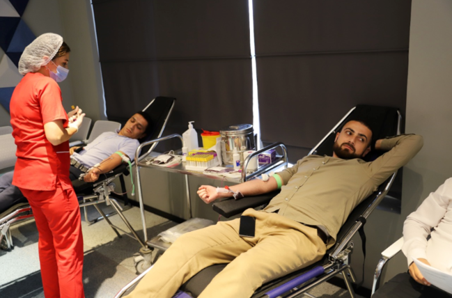 Avrora Qrup əməkdaşları könüllü qanvermə aksiyasında iştirak edib