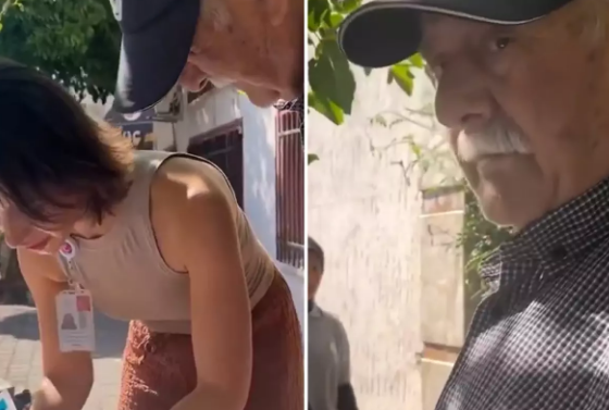 Çəkisi normal çıxan kişi həyat yoldaşını səhiyyə işçilərinə "şikayət etdi" - VİDEO