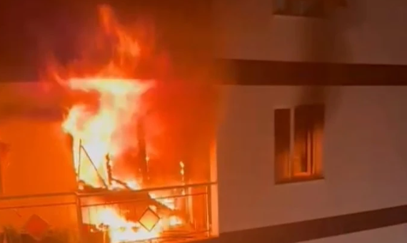 Atası yağının ortasında qaldı qızı nə edəcəyini bilmədi- VİDEO