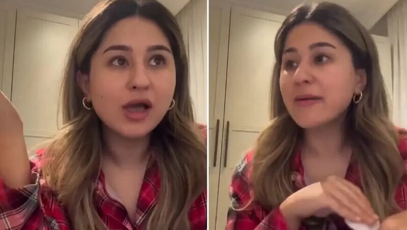 Evli cütlüyün gecə çıxardığı səslər qonşunu əsəbləşdirdi - VİDEO