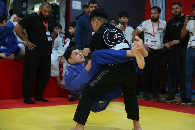 Ulu Öndər Heydər Əliyevin yubileyinə həsr olunmuş ciu-citsu turniri keçirilib