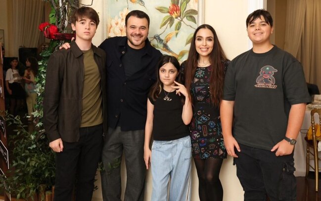 Emin Ağalarovdan Leyla Əliyeva ilə bağlı paylaşım - Fotolar