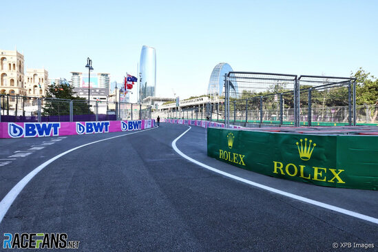 "Formula 1" pilotları Bakıda - FOTO