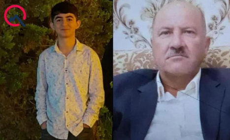 Qəzada həlak olan baba və nəvəsinin - Fotosu