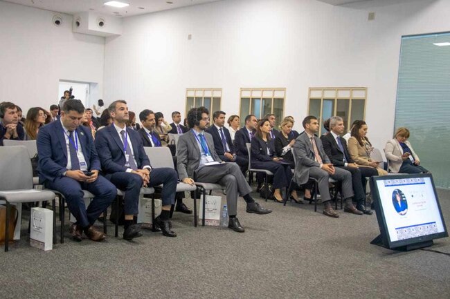 "Azərbaycan dəyər günləri" çərçivəsində "Sosial sahibkarlıq forumu" keçirildi - FOTOLAR