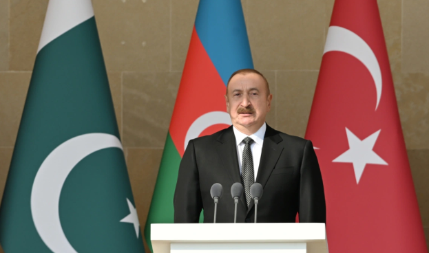 Prezident İlham Əliyev hərbi paradla bağlı paylaşım edib - VİDEO